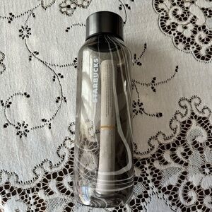New Starbucks Glass Gradient Swirl Water Bottle 20 oz